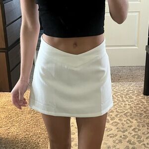 Princess Polly White Mini Skirt